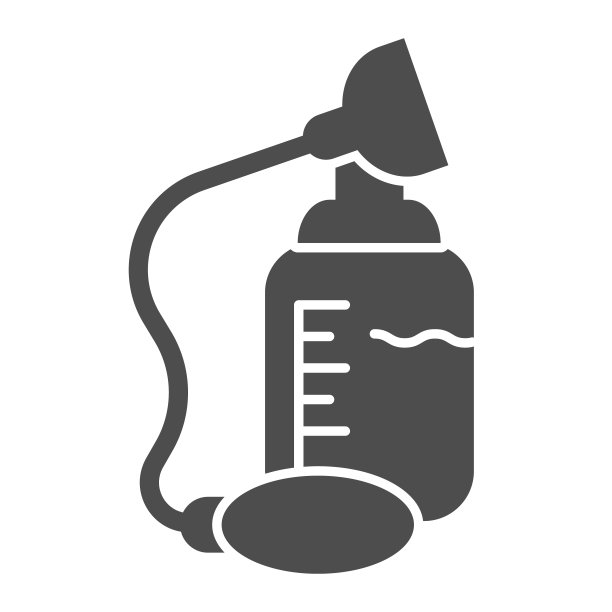吸乳吸乳泵固体图标。奶嘴和奶瓶为婴儿象形文字风格的象形文字在白色的背景上。孕妇标志的移动概念和网页设计。矢量图形。图片下载