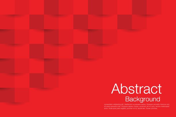 红色的抽象结构。矢量背景3d纸艺术风格可用于封面设计，书籍设计，海报，cd封面，传单，网站背景或广告。插画家图片下载
