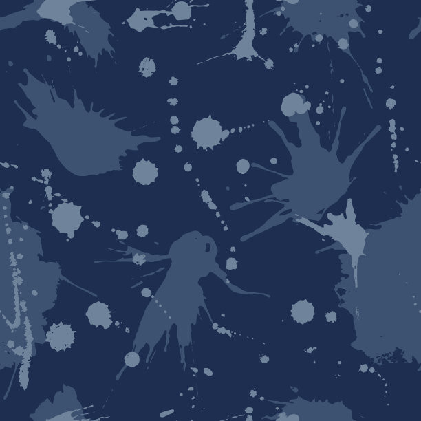 矢量无缝模式与滴和飞溅。枯燥乏味的背景。图片下载