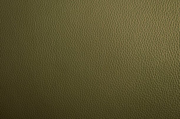 皮革纹理近。橄榄绿时尚背景，俯视图。时尚的蛇皮墙纸。粗糙表面。图片下载
