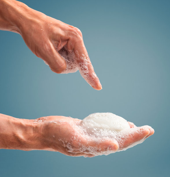用肥皂洗手图片下载