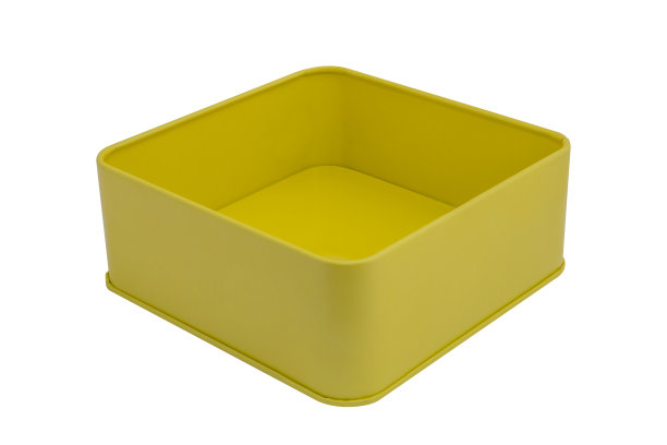 巧克力豪华现代容器与窗盖包装隔离在白色背景图片下载