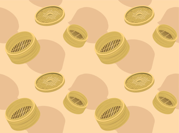 点心板矢量无缝背景墙纸01图片下载