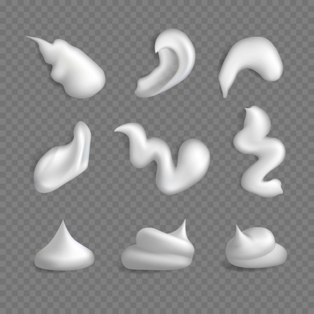 白色霜液滴剂图片下载