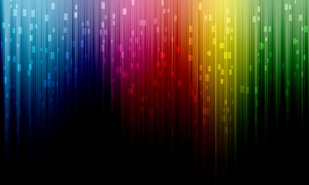 彩虹抽象背景的网页设计图片下载