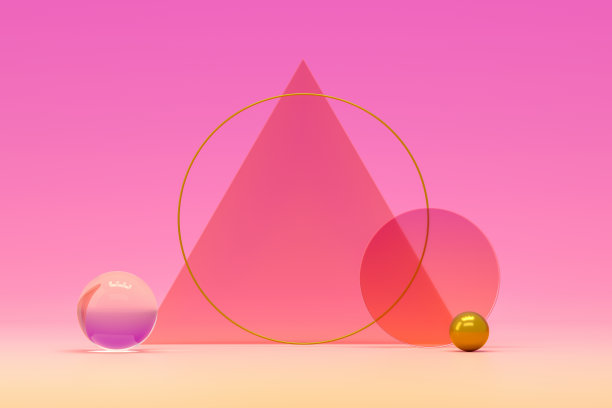 三维抽象最小背景图片下载