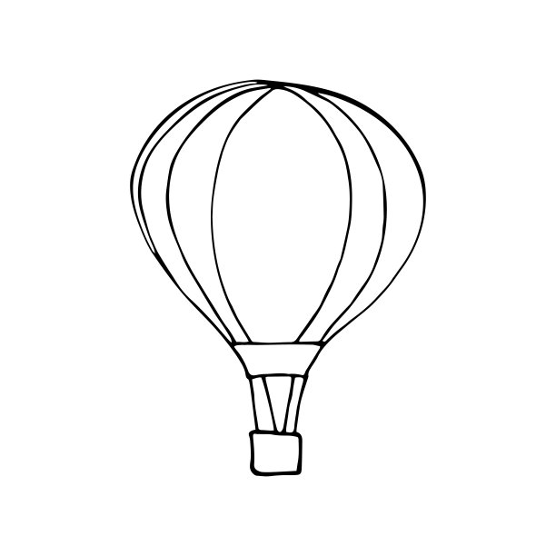 气球孤立在白色上。图片下载