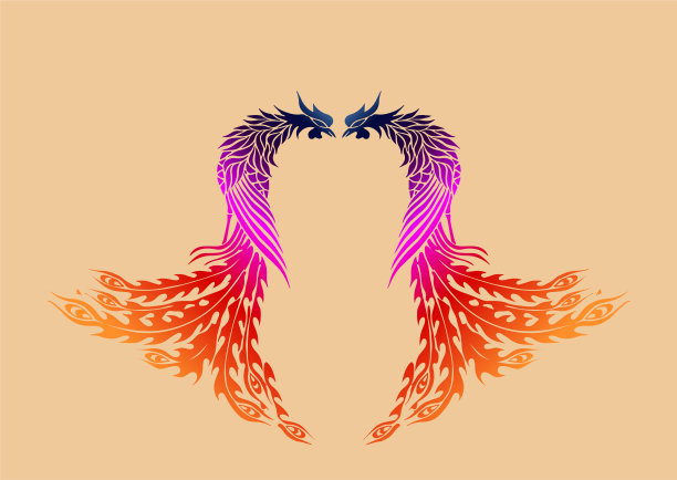 中国古代的凤凰图案图片下载