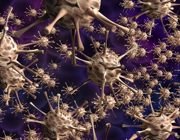 冠状病毒流感covid-19概念背景3d插图图片下载