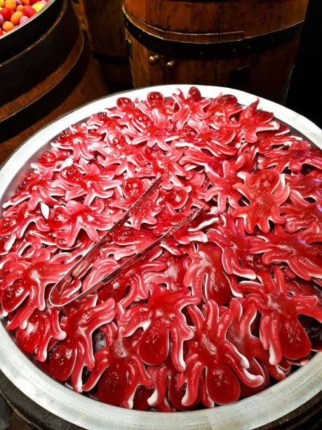 不同种类的土耳其软糖图片下载