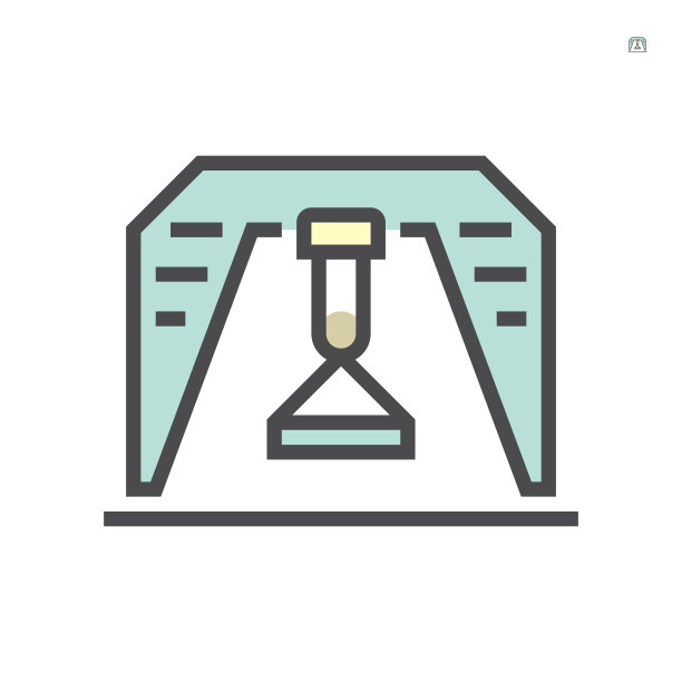 龙门起重机图标，64x64完美像素和可编辑的笔触。图片下载