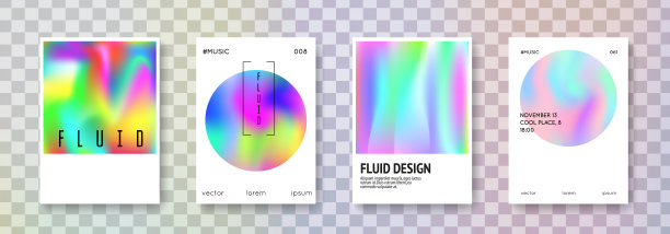 全息覆盖集。抽象的背景。图片下载