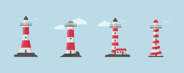 大灯塔。图片下载