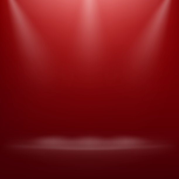 舞台上的红色聚光灯。每股收益10向量图片下载