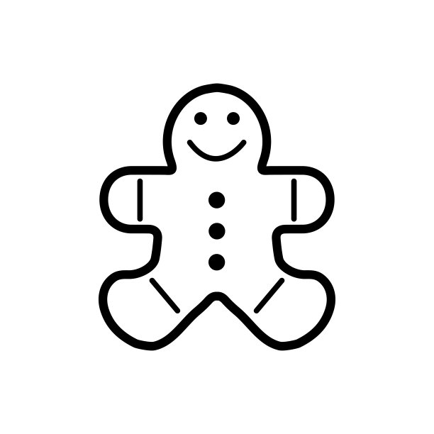 姜饼图标图片下载