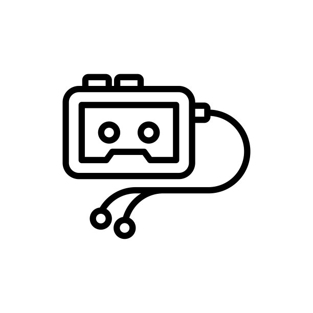 随身听图标时尚图片下载