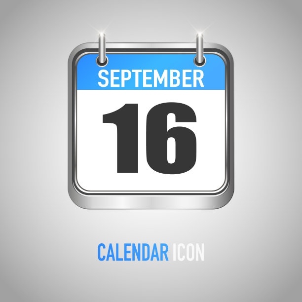 漂亮的日历。日期,日、月。矢量插图背景提示，应用程序，用户界面，事件，假日，办公文件，图标和标志。孤立的扁平物体和符号。每年的集合图片下载