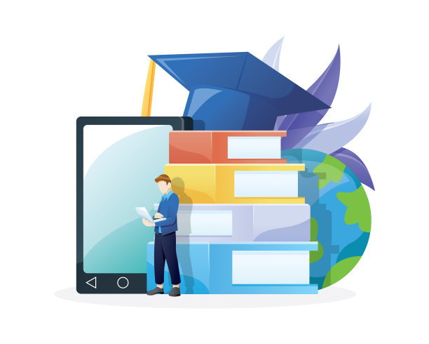 矢量插图人们计划教育图片下载