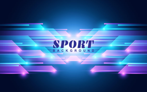 明亮的现代梯度颜色抽象背景与动态和运动速度风格。最小矢量布局设计模板运动概念图片下载