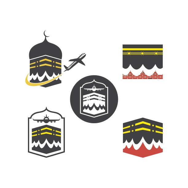 克尔白矢量图标插图设计图片下载