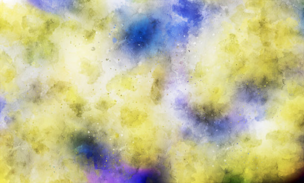 色彩饱满的水彩画背景全框。水彩画的艺术。图片下载