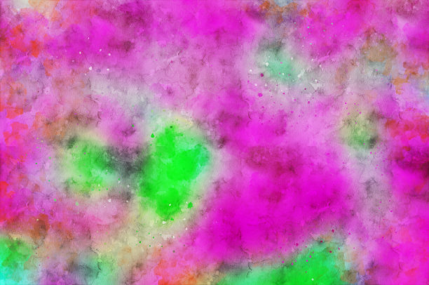 色彩饱满的水彩画背景全框。水彩画的艺术。图片下载