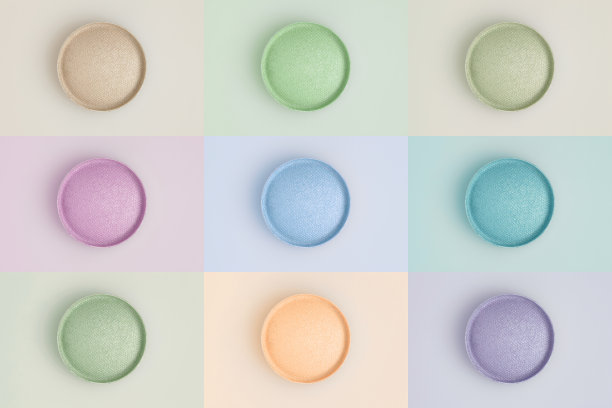 背景上的眼影。图片下载