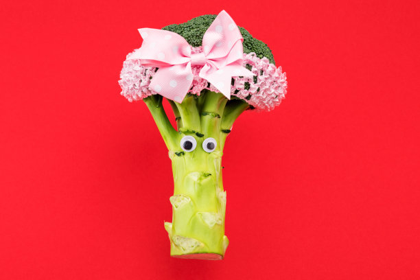 西兰花肖像图片下载