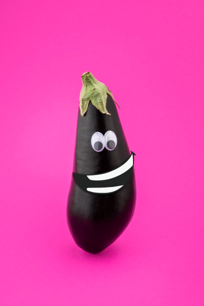 茄子的肖像图片下载