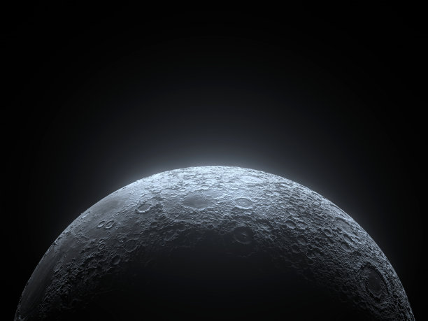 近距离观察超级月亮图片下载