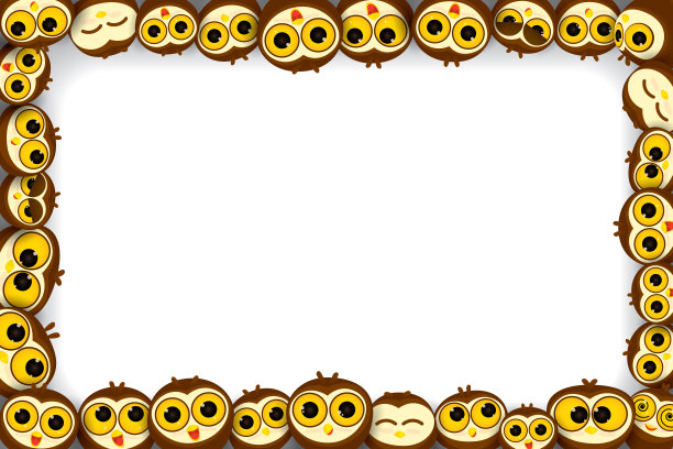 猫头鹰卡通人物图片下载