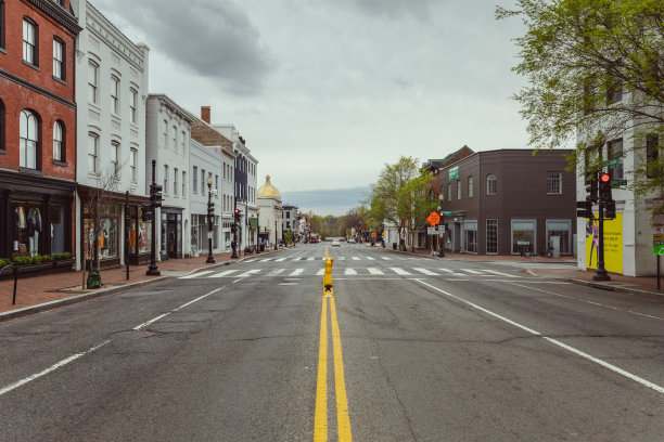 乔治敦，在Covid-16病毒恐慌期间图片下载