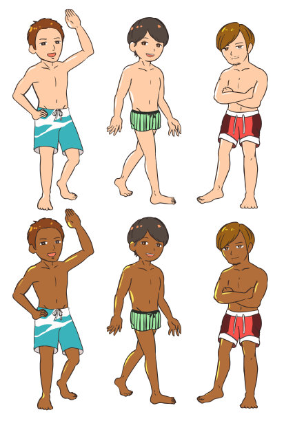 泳装男士图片下载