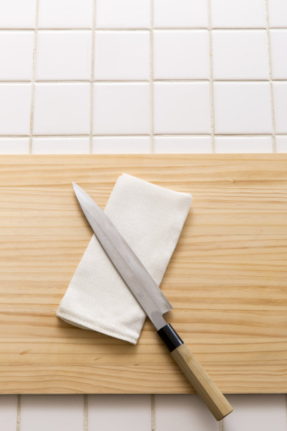 切菜板和生鱼片刀图片下载