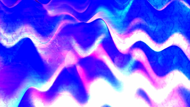 简单的粉蓝色和白色的软波浪图案-抽象的背景纹理图片下载