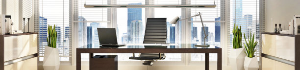 现代豪华CEO办公室室内设计图片下载