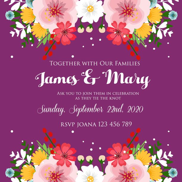 邀请与花图片下载