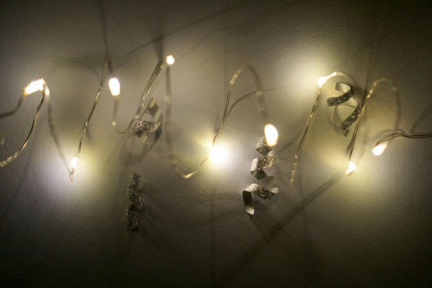 灯饰上散景线形图图片下载