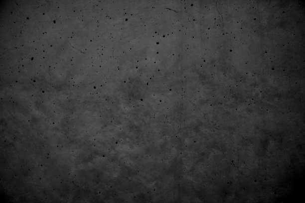 深色抛光beton墙与可见的气泡-空气眼睛-原始的平面与美丽的原石纹理-轻微的表面孔隙与垂直污点可见-抽象的混凝土库存照片图片下载