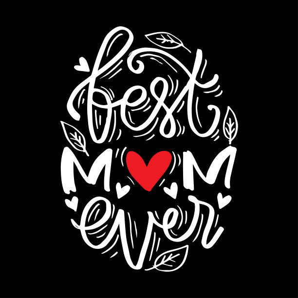 最好的妈妈排版海报作为卡片，矢量，社交媒体帖子。图片下载