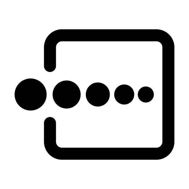 登录图标，扁平矢量符号，用于Web、App、UI图片下载