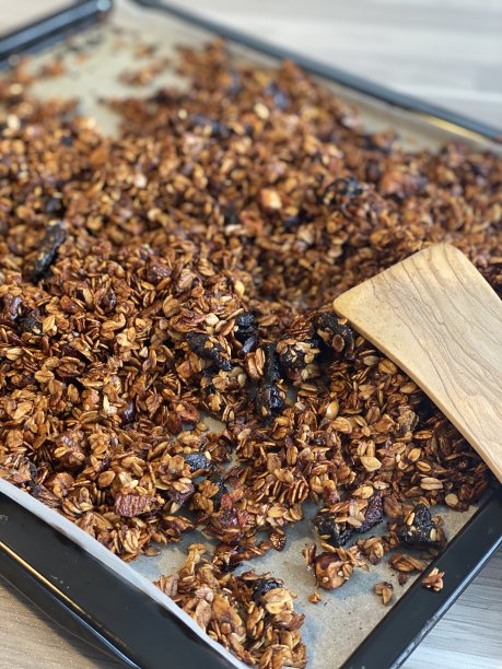 自制的格兰诺拉麦片图片下载