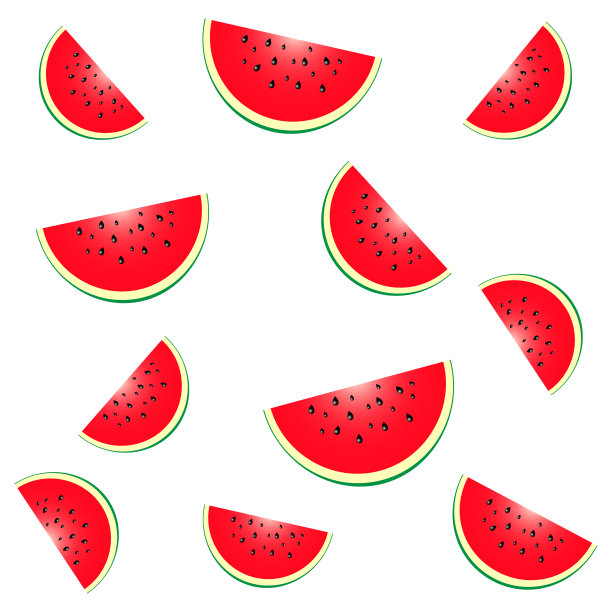 西瓜矢量图素材图片