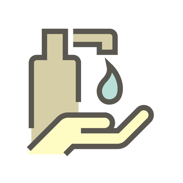 冠状病毒病和预防矢量图标集设计，48x48像素完美，笔画可编辑。图片下载