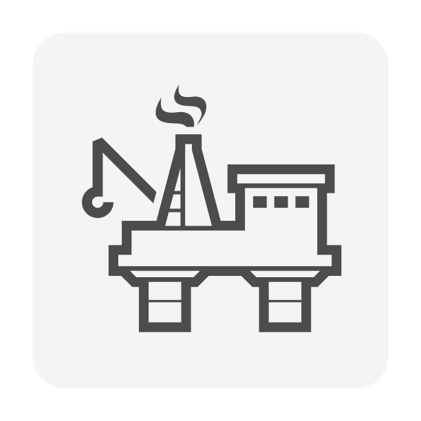 石油钻塔图标图片下载