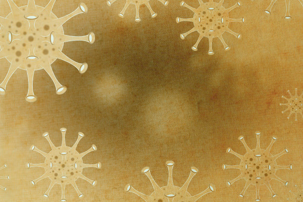 Covid-19背景概念病毒设计图片下载