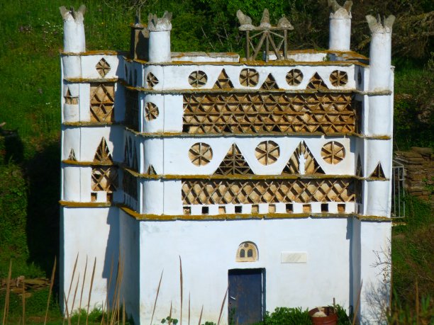 鸽房，蒂诺斯岛，基克拉迪斯群岛，希腊图片下载