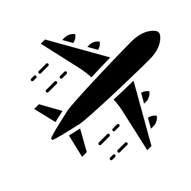 飞机矢量图标图片下载