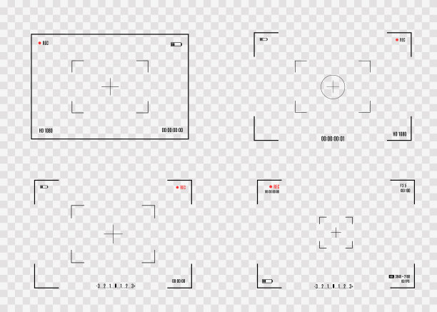 聚焦照相机屏幕。图片下载