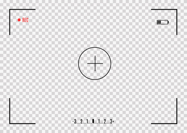 聚焦照相机屏幕。图片下载